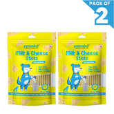 Petoska Dog Treats – Milk & Cheese Stick 100g - Pack of 2
